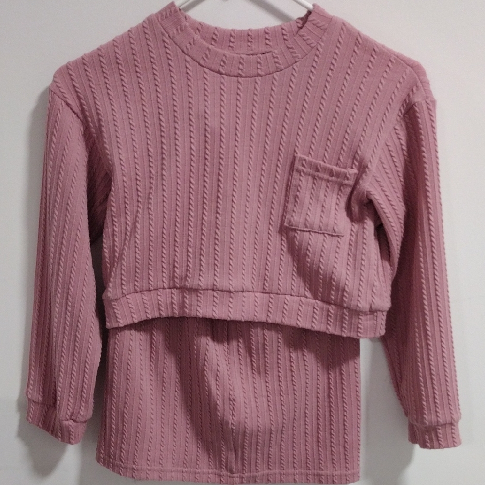 cute pink matching set